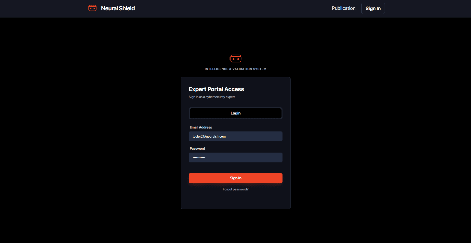 NeuralShield IVS Admin Frontend