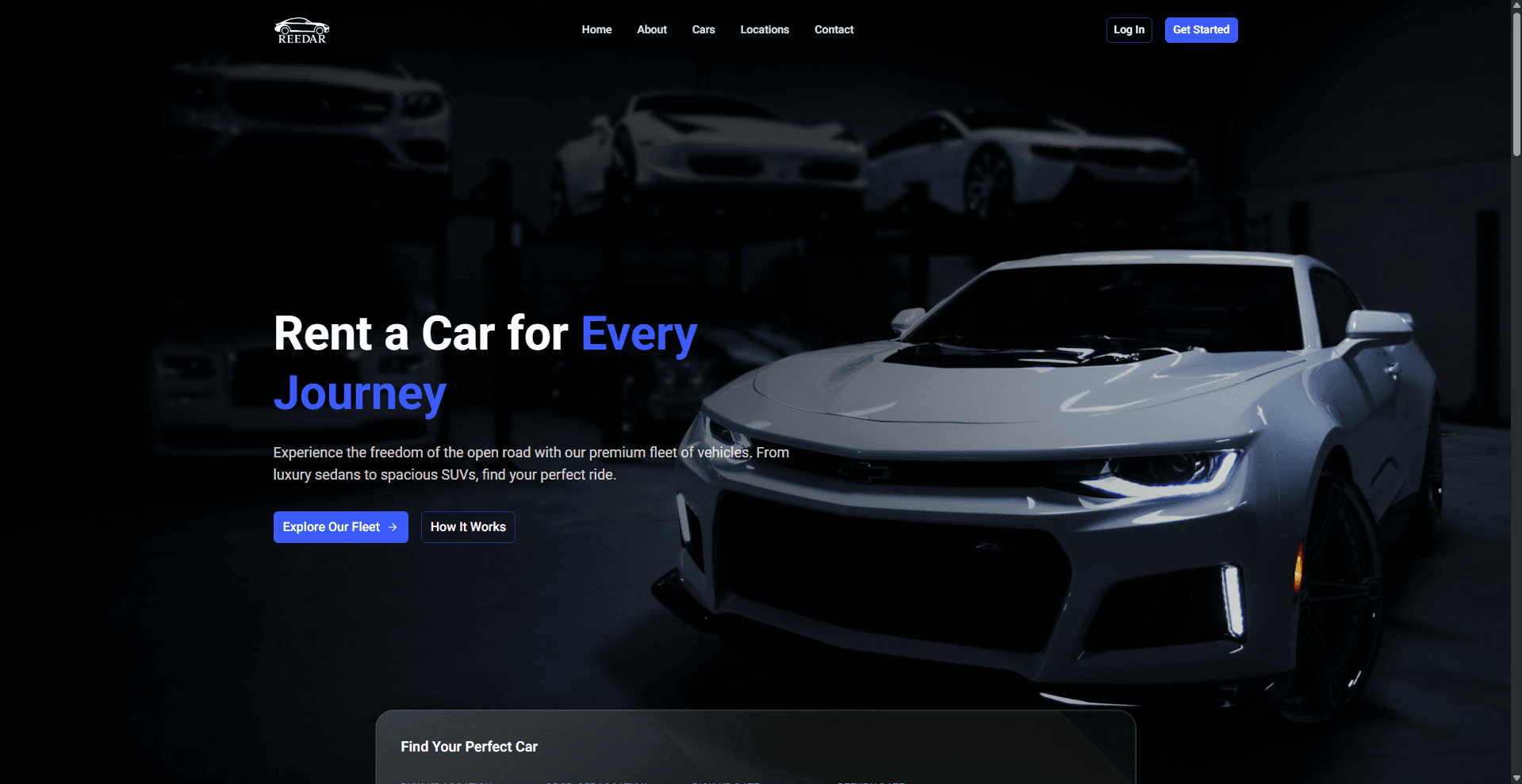 REEDAR - Car Rental Platform